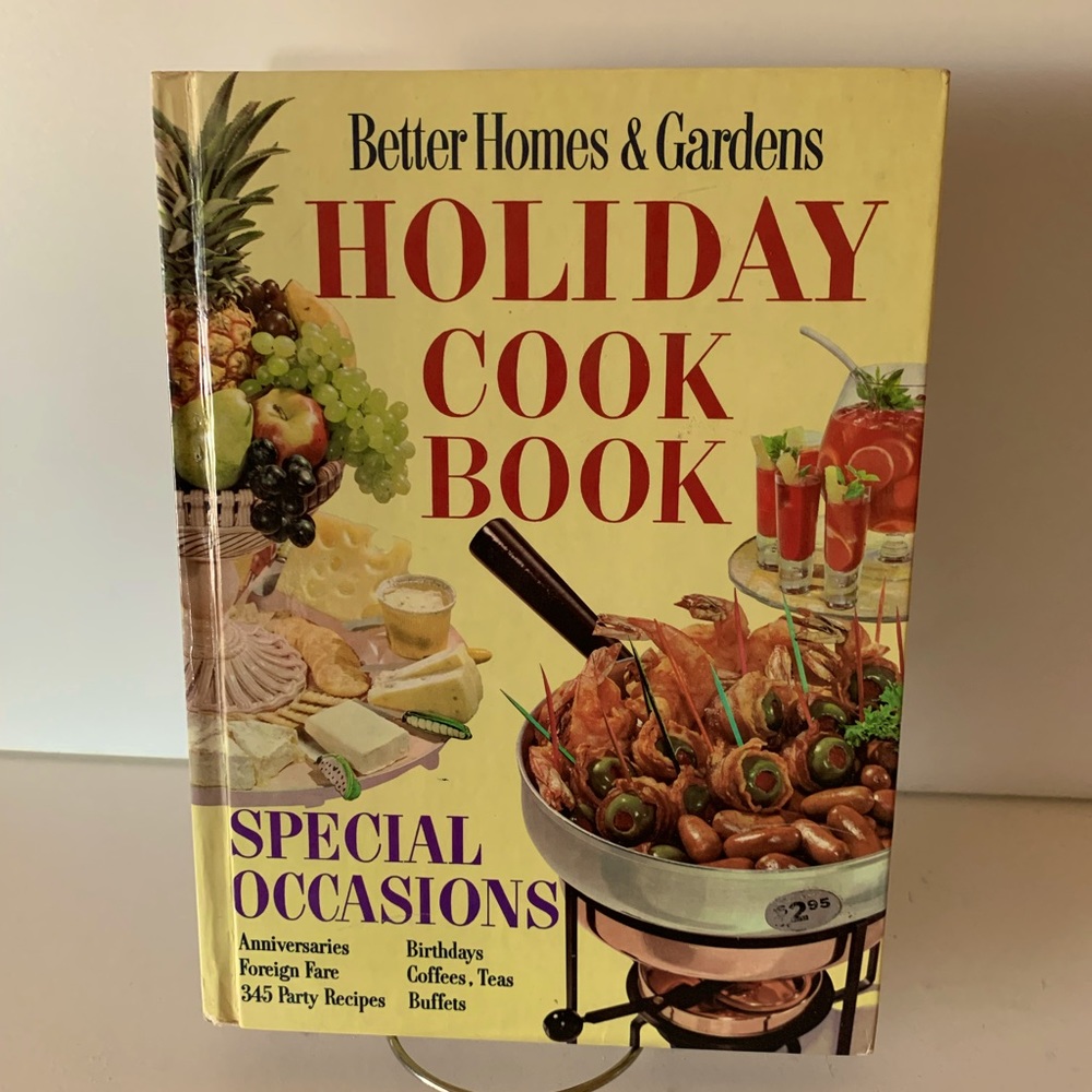 Better Homes and Gardens "Holiday Cook Book" Special Occasions Vintage 1950s